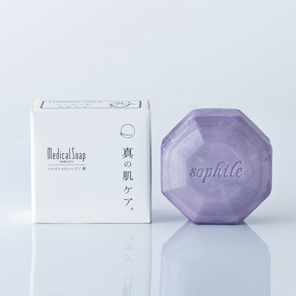 フェイシャルソープ／紫　医薬部外品（ナイトソープ）110g